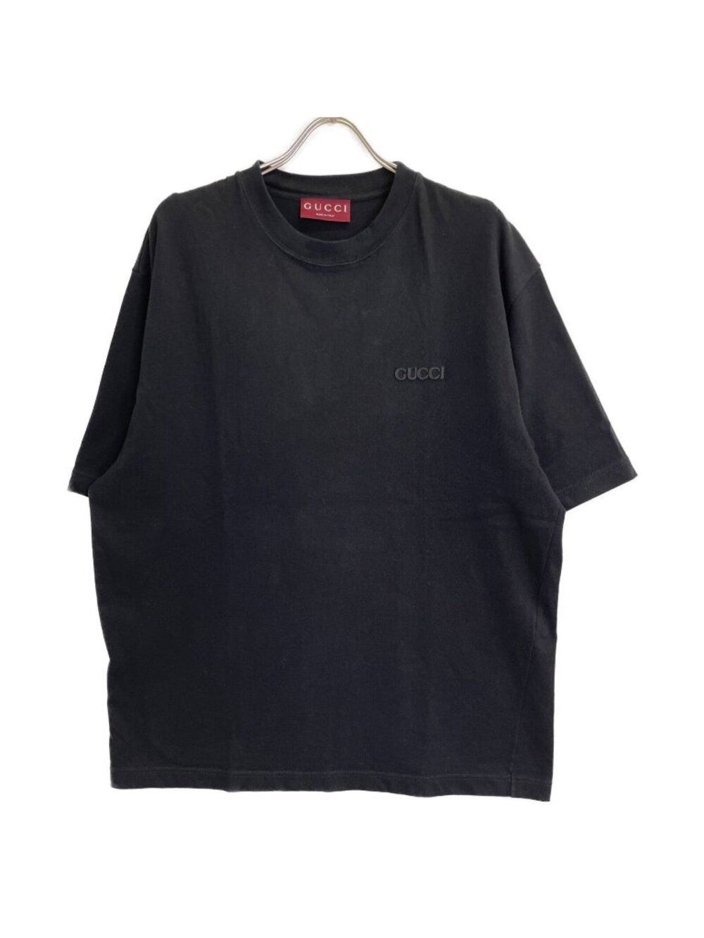 Gucci Black Cotton Jersey T-Shirt